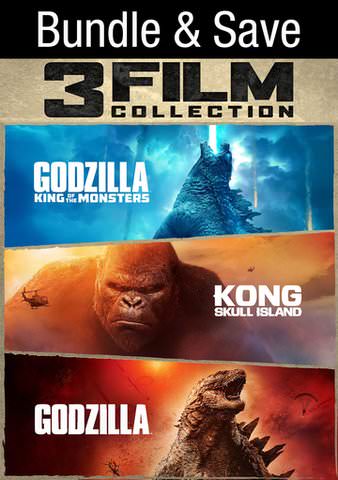 Godzilla & Kong 3-Film Bundle