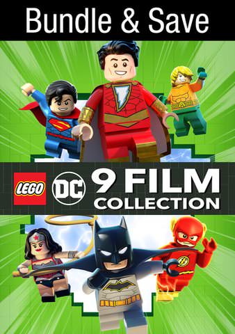 Lego DC Shazam Magic and Monsters 9-Movie Collection