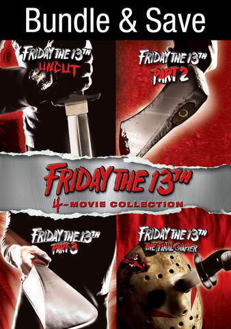 Friday the 13th 1-4 Movie Collection