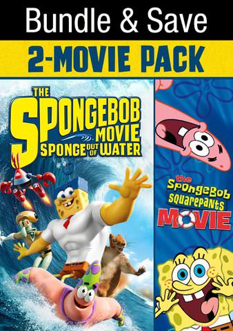 THE SPONGEBOB SQUAREPANTS (DOUBLE FEATURE) PLUS BONUS FEATURES (BUNDLE)