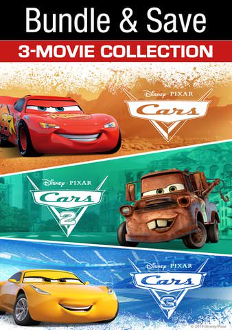 CARS / CARS 2 / CARS 3 (BUNDLE)