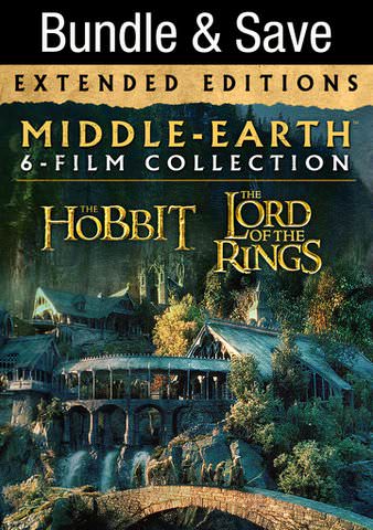 MIDDLE-EARTH EXTENDED EDITIONS 6-FILM COLLECTION (BUNDLE)