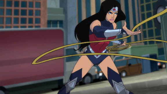 The first trailer for Wonder Woman: Bloodlines.