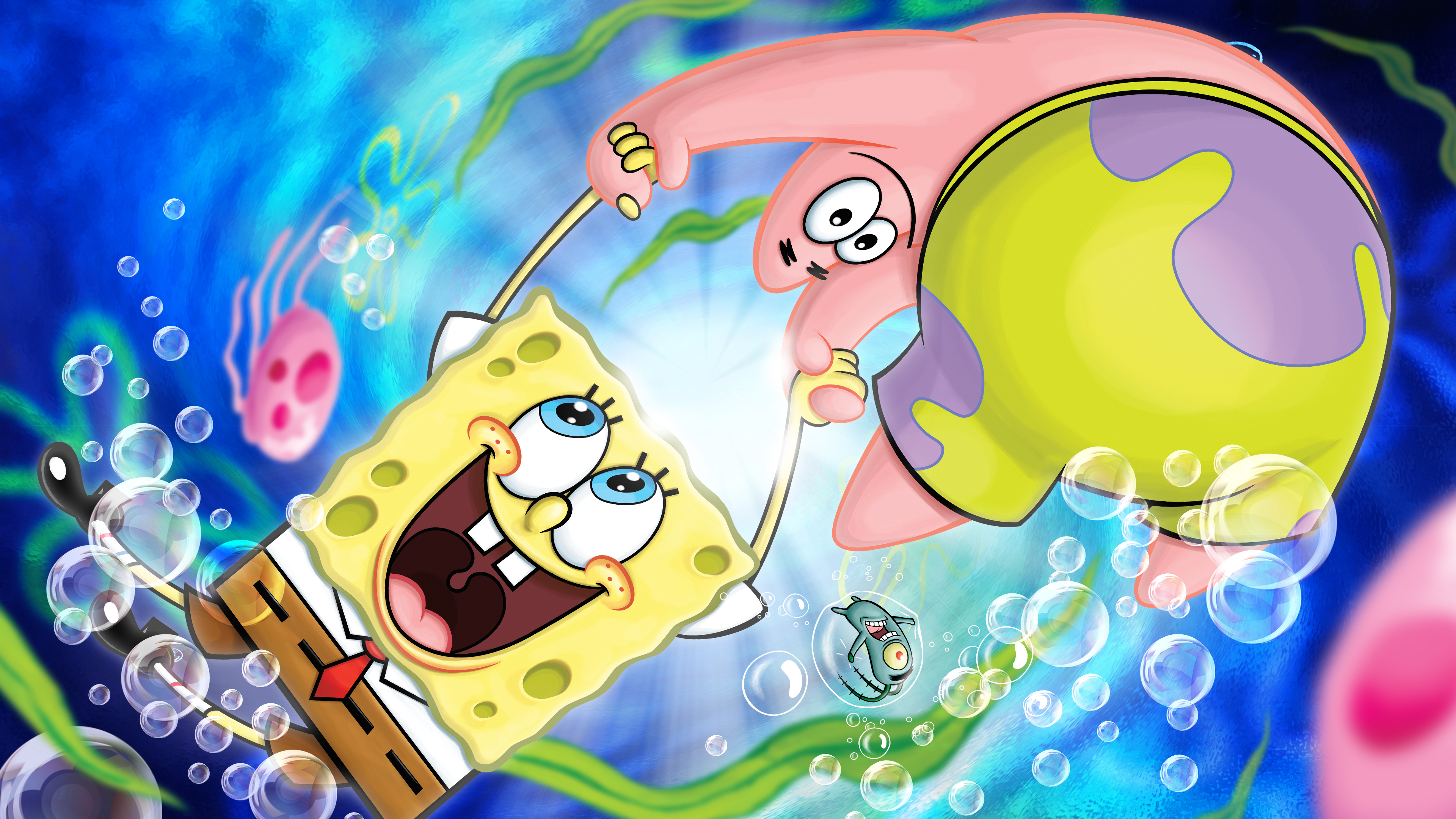 Buy \u0026 Watch SpongeBob SquarePants: Season 1 | Fandango at Home (Vudu), image size:3840x2160