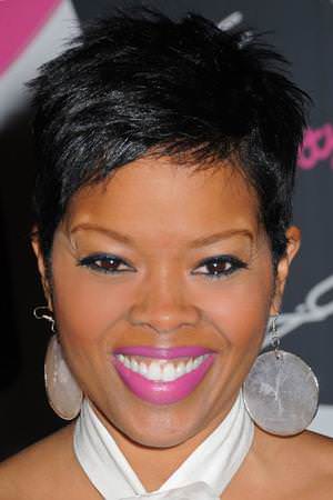 malinda williams short hair