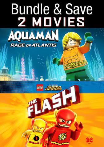 LEGO DC Superheroes Double Feature - Aquaman: Rage of Atlantis / The Flash (Bundle) poster