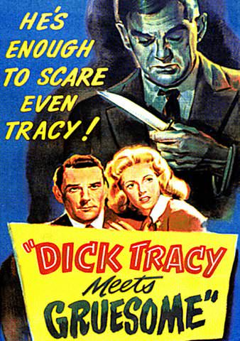 Dick Tracy Meets Gruesome poster