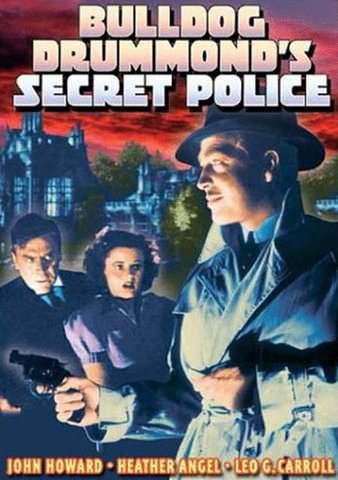 Bulldog Drummond's Secret Police poster