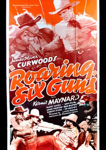 Roaring Six Guns poster