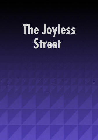 The Joyless Street poster