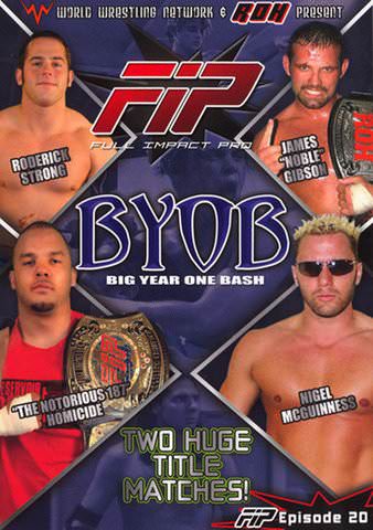 BYOB: Big Year One Bash poster
