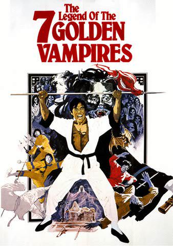 The Legend of the Seven Golden Vampires/The Seven Brothers meet Dracula poster
