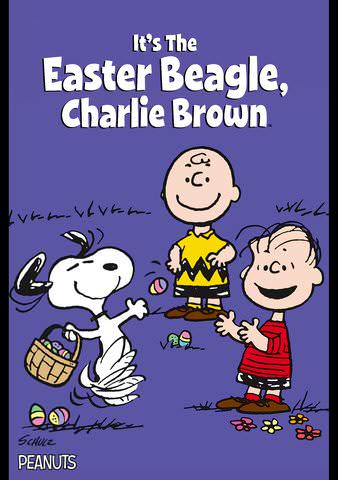 It's the Easter Beagle, Charlie Brown poster