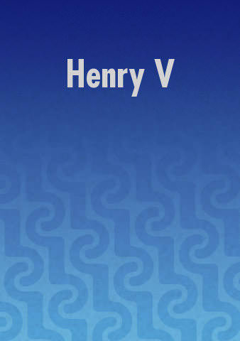 Henry V poster