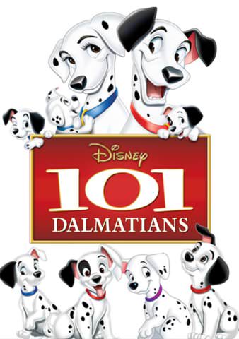 101 Dalmatians (1961) poster