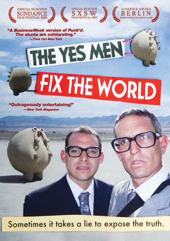 The Yes Men Fix the World poster