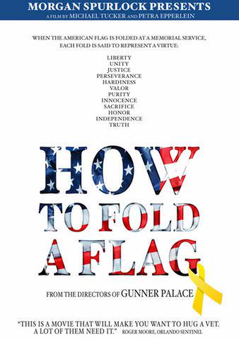 How to Fold a Flag poster