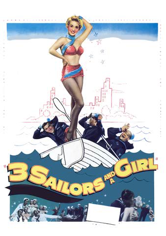 3 Sailors and a Girl poster