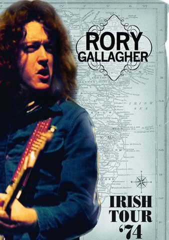 Rory Gallagher: Irish Tour 1974 poster