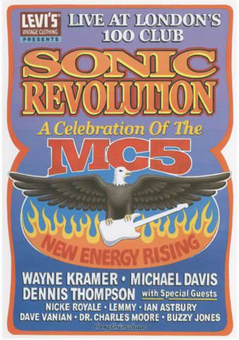 Sonic Revolution: A Celebration of the MC5 poster