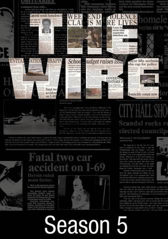 The Wire: Season 5 poster