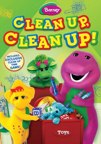 Barney: Clean Up, Clean Up! poster