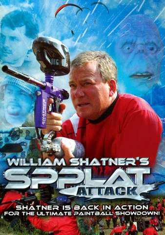 William Shatner's Spplat Attack poster