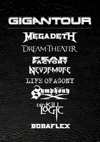 Gigantour poster