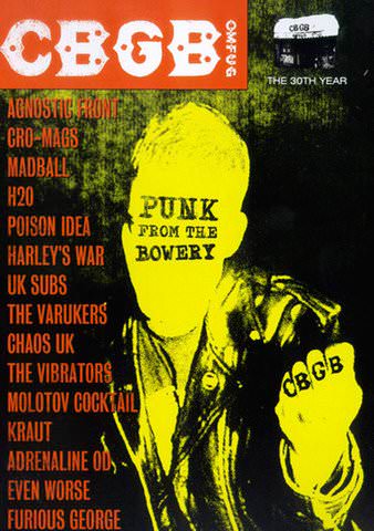 CBGB: Punk from the Bowery poster