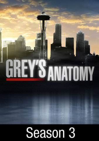 Grey's Anatomy: Season 3 poster