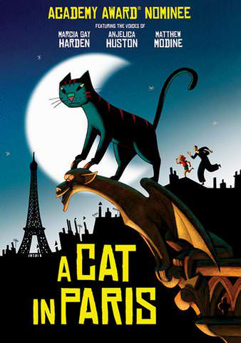 A Cat in Paris (English Language) poster