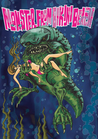 Monster From Bikini Beach poster