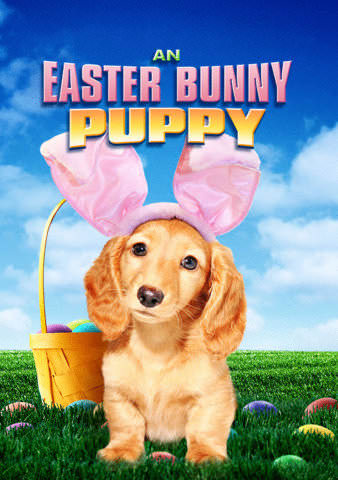 An Easter Bunny Puppy poster