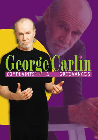 George Carlin: Complaints and Grievances poster