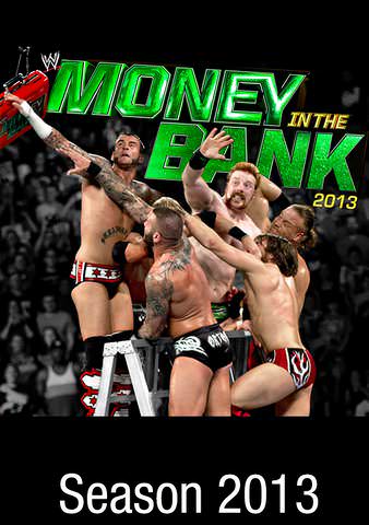 WWE: Money in the Bank 2013 poster