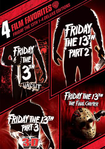 4 Film Favorites: Friday the 13th 1-4 (Bundle) poster