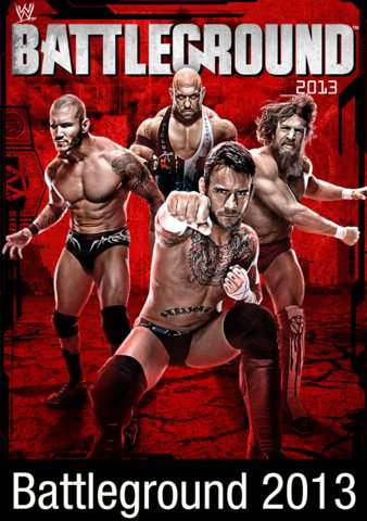 WWE: Battleground 2013 poster