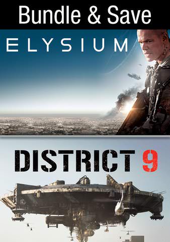 Elysium / District 9 (Bundle) poster