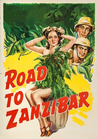 Road to Zanzibar poster