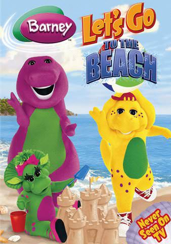 Barney: Let's Go to the Beach poster