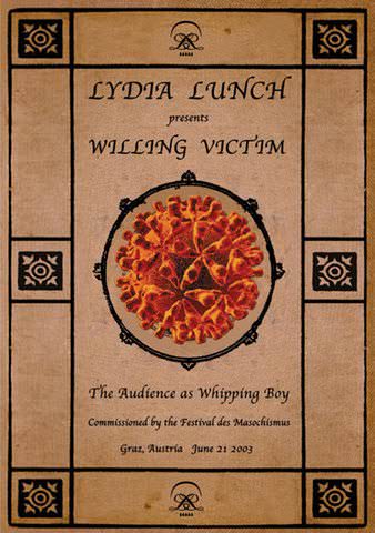 Lydia Lunch: Willing Victim poster