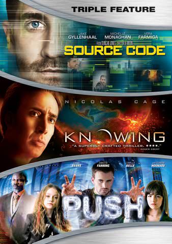 Source Code/Knowing/Push - Triple Feature (Bundle) poster