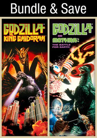 Godzilla Vs. King Ghidorah / Godzilla vs. Mothra (Bundle) poster