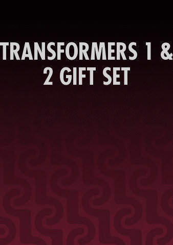 TRANSFORMERS 1 & 2 GIFT SET poster