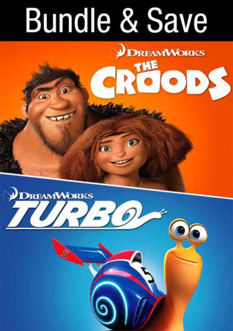 The Croods / Turbo (Double Feature) Bundle poster