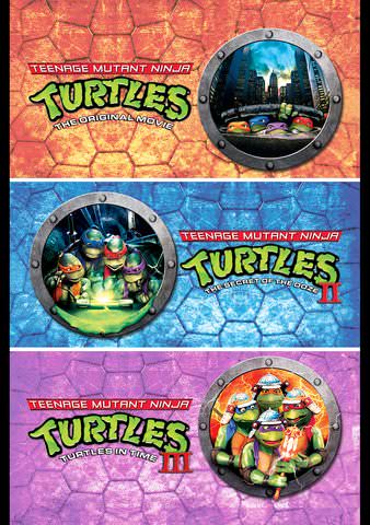 Teenage Mutant Ninja Turtles 1 - 3 Triple Feature poster