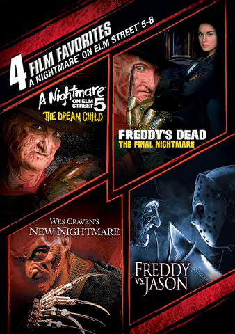 4 Film Favorites: Nightmare on Elm Street 5-8 poster