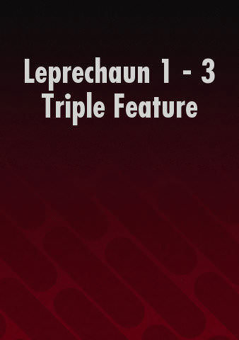 Leprechaun 1 - 3 Triple Feature poster