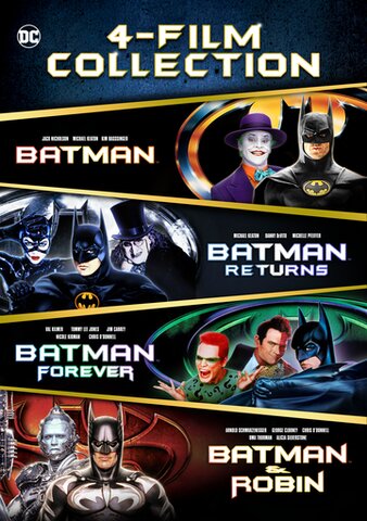 4 Film Favorites: Batman Collection poster