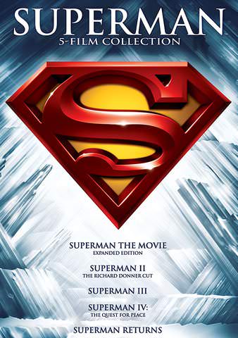 Superman 5 Film Collection Bundle poster